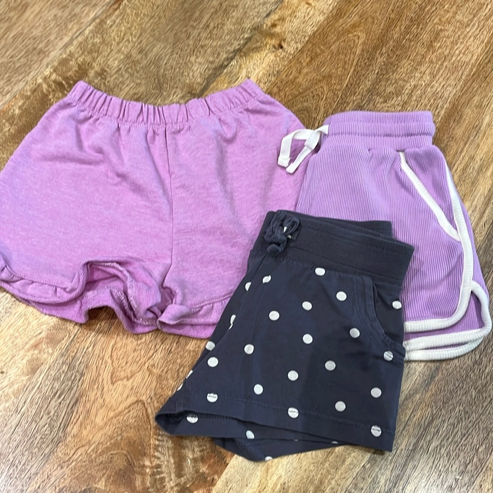 Set of 3 girls shorts